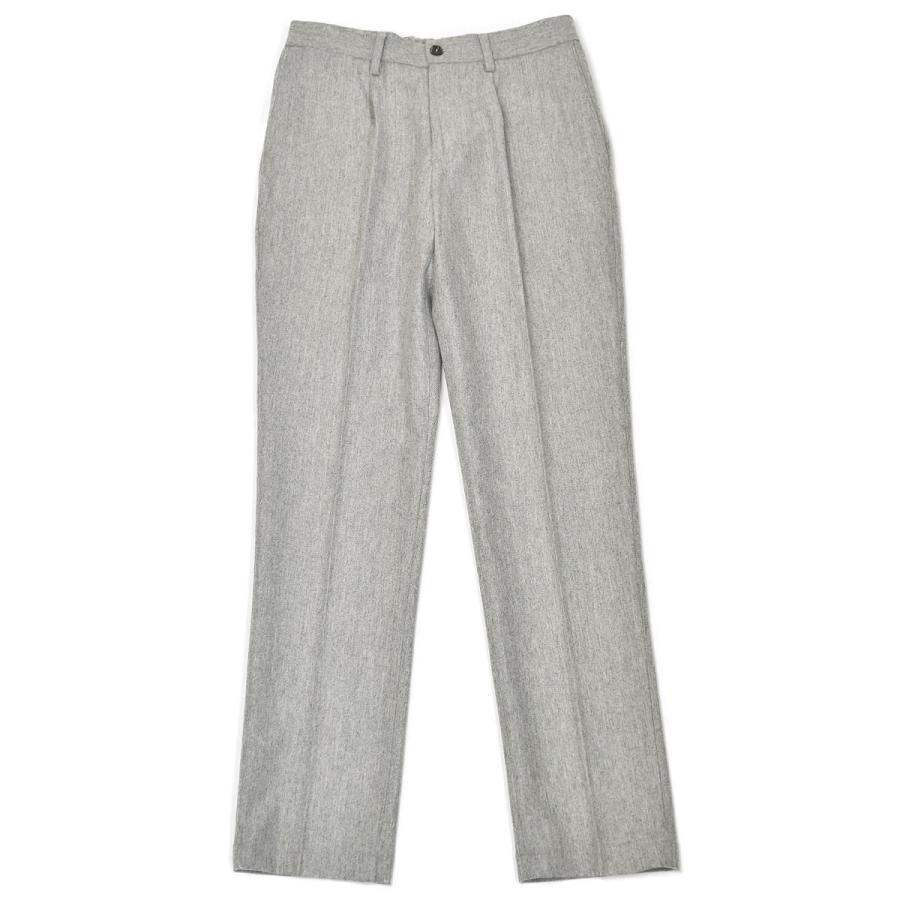 【FINAL SALE 返品交換不可】DEVORE Incipit【デヴォレ インチピット】ワンプリーツイージーパンツ DVR15 W2060 223ヴァージンウール SUPER130 グレー |  | 01