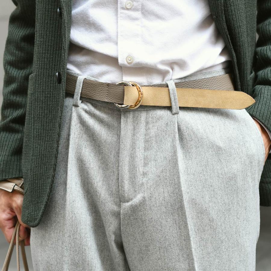 【FINAL SALE 返品交換不可】DEVORE Incipit【デヴォレ インチピット】ワンプリーツイージーパンツ DVR15 W2060 223ヴァージンウール SUPER130 グレー |  | 08