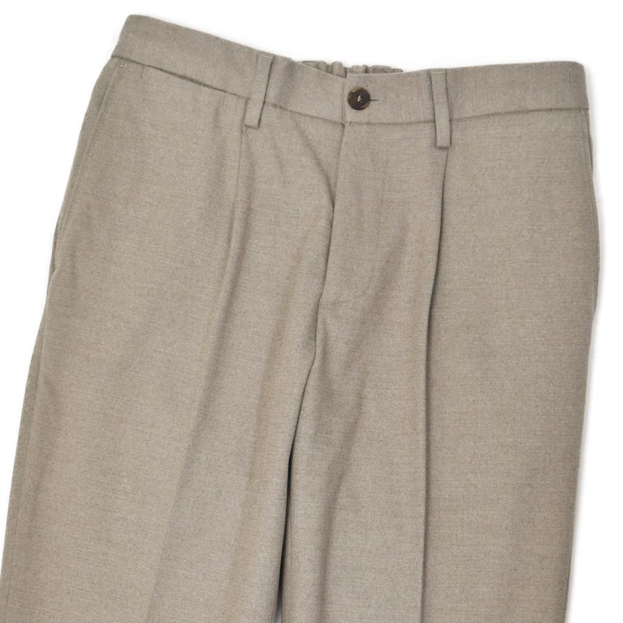 【FINAL SALE 返品交換不可】DEVORE Incipit【デヴォレ インチピット】ワンプリーツイージーパンツ DVR15 U7019 217 コットン ビスコース ポリエステル ベージュ | 