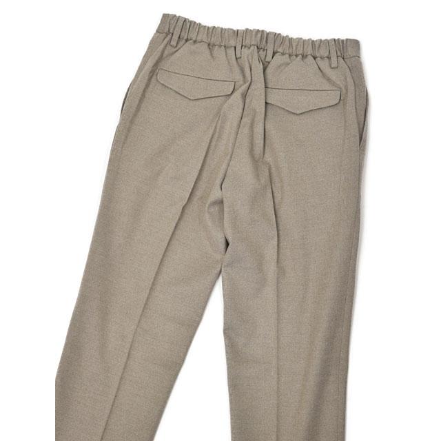 【FINAL SALE 返品交換不可】DEVORE Incipit【デヴォレ インチピット】ワンプリーツイージーパンツ DVR15 U7019 217 コットン ビスコース ポリエステル ベージュ |  | 03