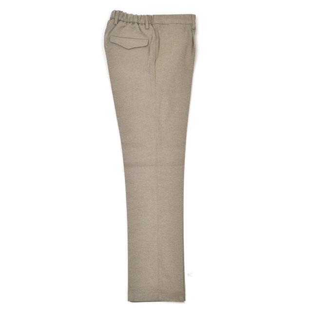 【FINAL SALE 返品交換不可】DEVORE Incipit【デヴォレ インチピット】ワンプリーツイージーパンツ DVR15 U7019 217 コットン ビスコース ポリエステル ベージュ |  | 04