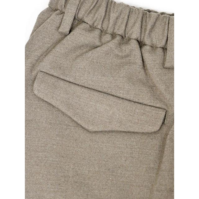 【FINAL SALE 返品交換不可】DEVORE Incipit【デヴォレ インチピット】ワンプリーツイージーパンツ DVR15 U7019 217 コットン ビスコース ポリエステル ベージュ | INCIPIT | 05