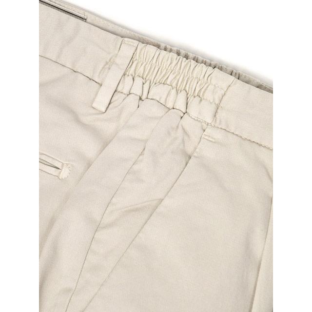 DEVORE Incipit【デヴォレ インチピット】ワンプリーツイージーパンツ DVR47 G048 538 テンセル コットン ベージュ |  | 06