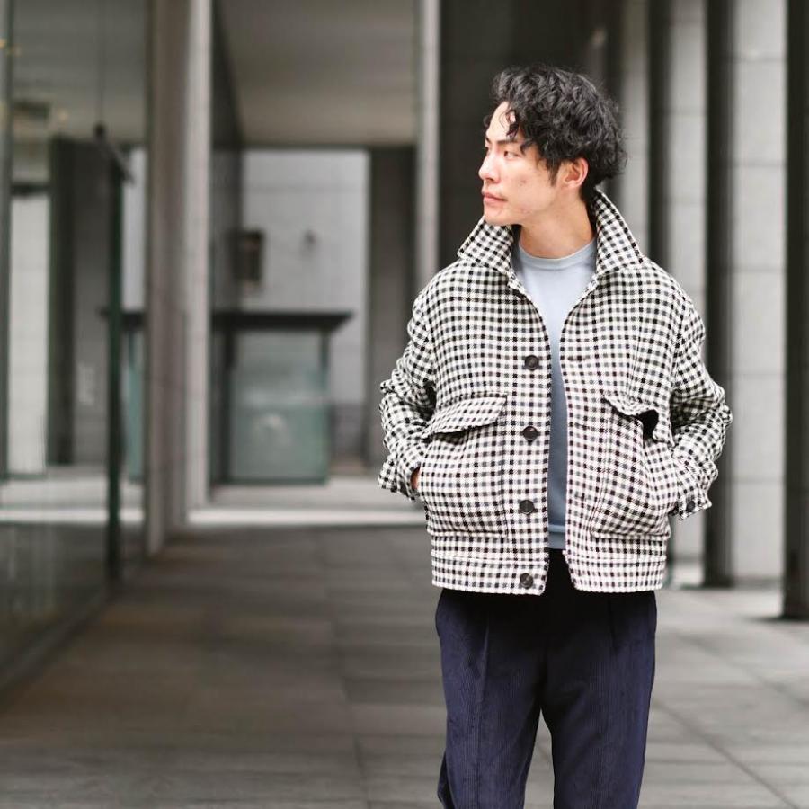 最新作 FEDELI フェデーリ ハイゲージ クルーネック ニット