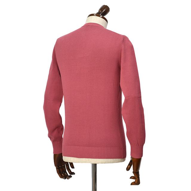 FEDELI【フェデーリ】クルーネックニット ARG.8 ML. GIZA L. DUSTY 220 8G コットン ベリー | FEDELI | 01