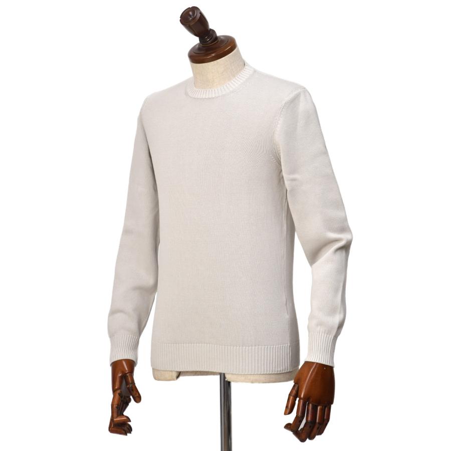 フェデリ / クルーネック ニット(8G SUPIMA COTTON)