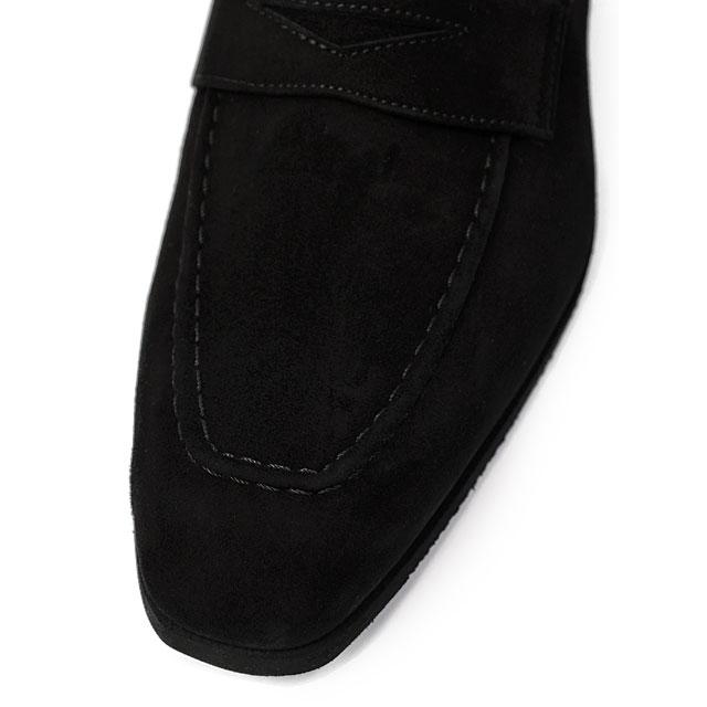 Ferrante【フェランテ】コインローファー ELEGANT CAMOSCIO NERO スエード ブラック | FERRANTE | 05