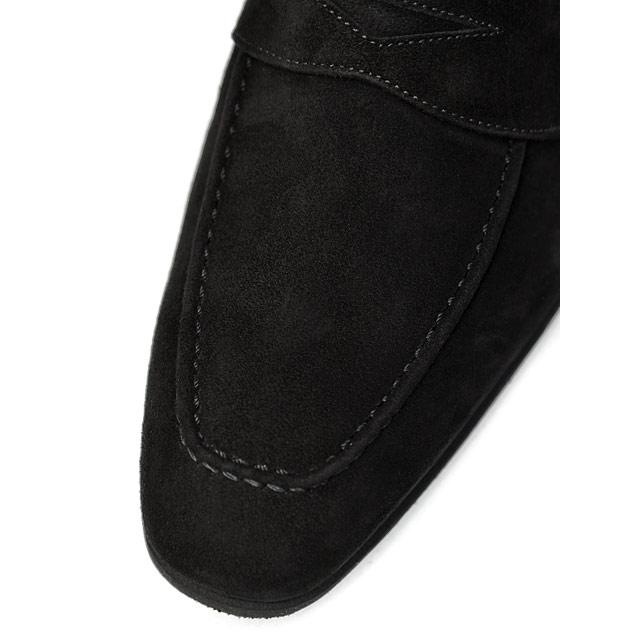 Ferrante【フェランテ】コインローファー ELEGANT CAMOSCIO NERO スエード ブラック | FERRANTE | 07