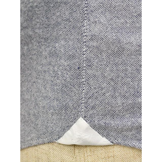 Finamore【フィナモレ】シャツ PIERO BALI C0615 5 コットン ライトフランネル オックスフォード ブルーグレー | Finamore | 06