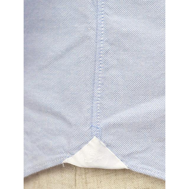 Finamore【フィナモレ】シャツ PIERO BALI C0615 4 コットン ライトフランネル オックスフォード サックスブルー | Finamore | 06