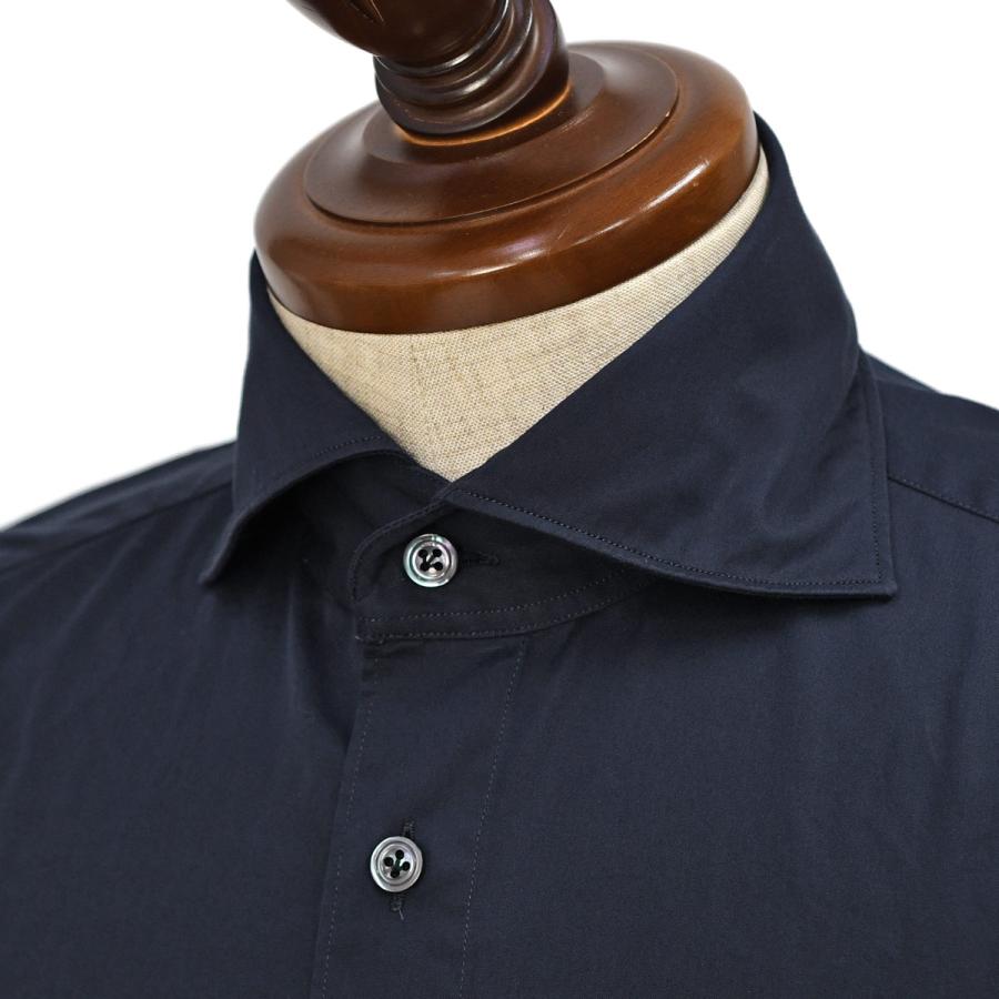 Finamore【フィナモレ】シャツ PIERO BALI C0633E 3 コットン ツイル ネイビー | Finamore | 02