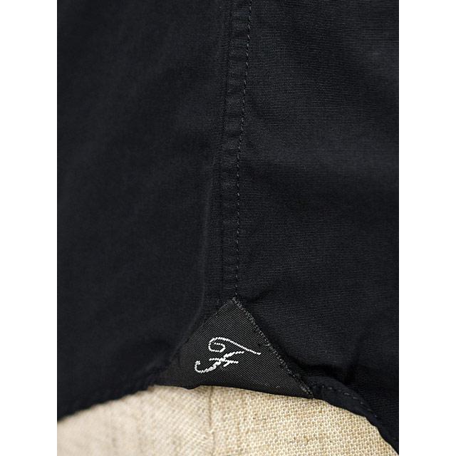 Finamore【フィナモレ】シャツ PIERO BALI C0617E 5 コットン ポプリン ブラック | Finamore | 06
