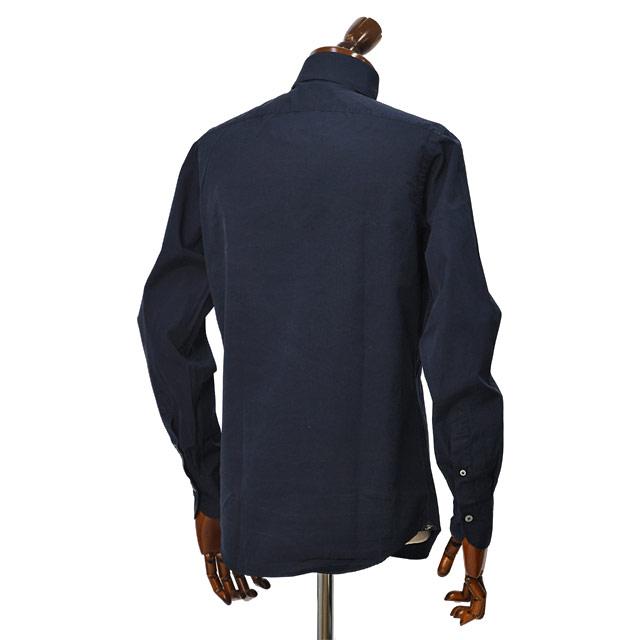 Finamore【フィナモレ】シャツ PIERO BALI C0617E 3 コットン ポプリン ネイビー | Finamore | 03