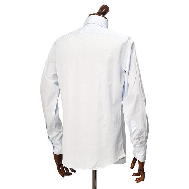 Finamore【フィナモレ】シャツ PIERO BALI C0617E 2 コットン ポプリン サックス | Finamore | 03