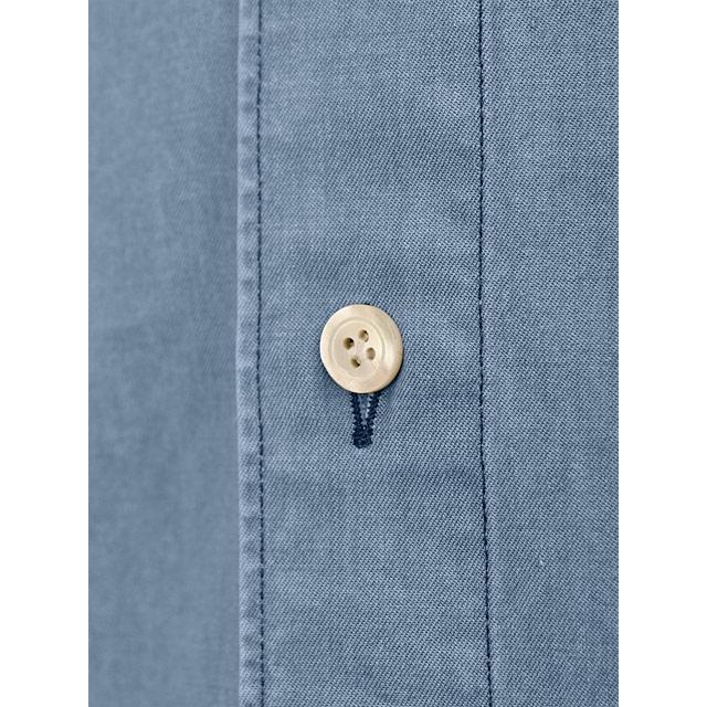 Finamore【フィナモレ】シャツ PIERO BALI C0160D 11 コットン ダンガリー ブリーチ ブルー | Finamore | 05