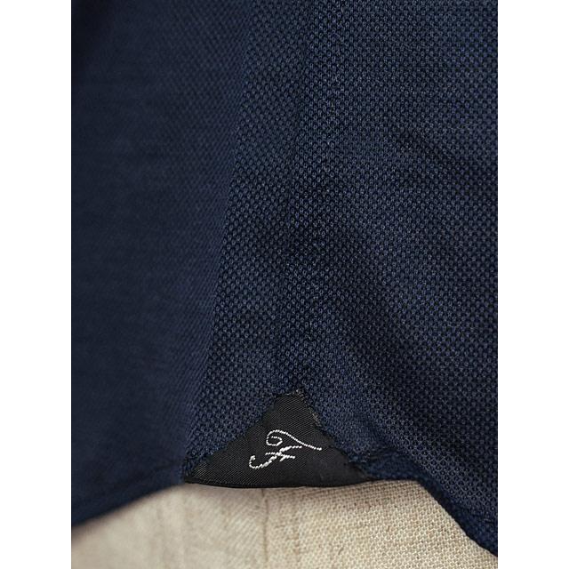 Finamore【フィナモレ】シャツ PIERO DENVER P5077J 13 コットン ジャージ ネイビー | Finamore | 06