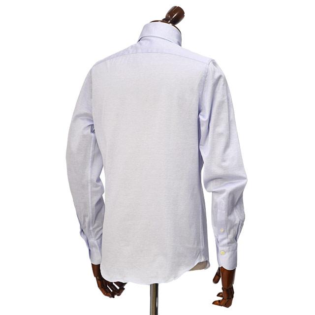 Finamore【フィナモレ】シャツ PIERO DENVER P5077J 4 コットン ジャージ サックス | Finamore | 03