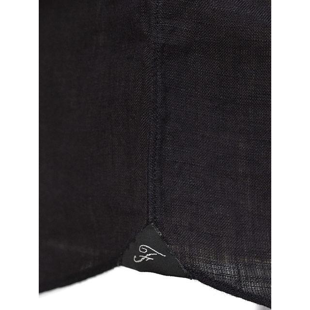 Finamore【フィナモレ】シャツ PIERO BALI C0650 12 リネン ブラック | Finamore | 06