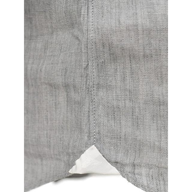 Finamore【フィナモレ】シャツ PIERO BALI C0650 13 リネン スカイグレー | Finamore | 06
