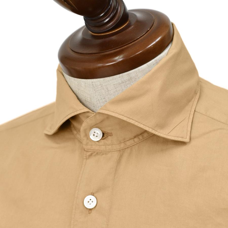 Finamore【フィナモレ】シャツ PIERO BALI C0658D 179 スーパーライトコットン 製品染め キャラメル | Finamore | 02