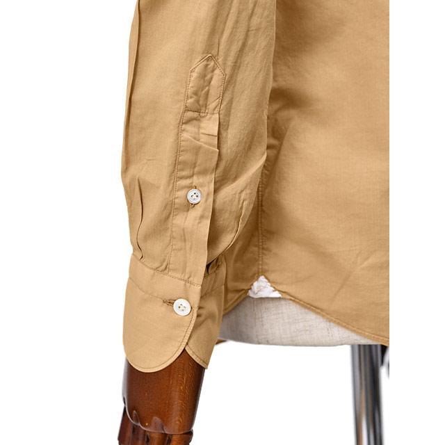 Finamore【フィナモレ】シャツ PIERO BALI C0658D 179 スーパーライトコットン 製品染め キャラメル | Finamore | 04