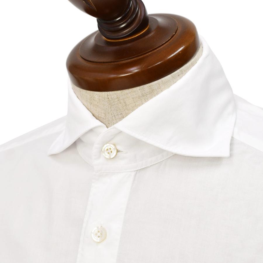 Finamore【フィナモレ】シャツ PIERO BALI C0658D 34 スーパーライトコットン 製品染め ホワイト | Finamore | 02