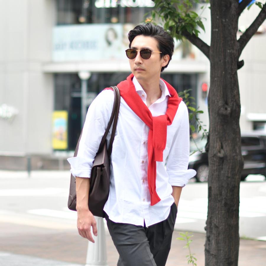 Finamore Finamore【フィナモレ】シャツ PIERO BALI C0217 01 コットン 