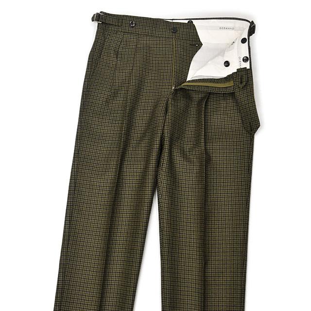 GERMANO（ジェルマーノ） GERMANO【ジェルマーノ】ツープリーツ サイド