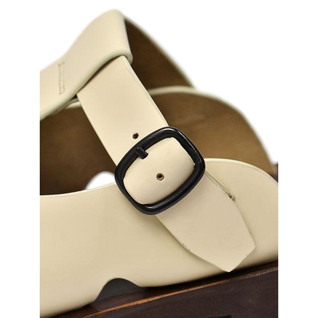 【FINAL SALE】HEREU【へリュー】フィッシャーマン クロッグ サンダル Canya Sport Leather CUSTARD カスタードホワイト | HEREU | 05