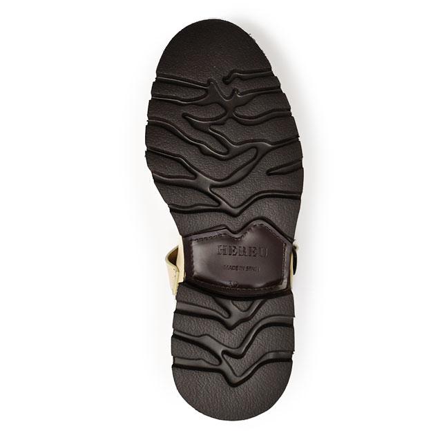【FINAL SALE】HEREU【へリュー】フィッシャーマン クロッグ サンダル Canya Sport Leather CUSTARD カスタードホワイト | HEREU | 06