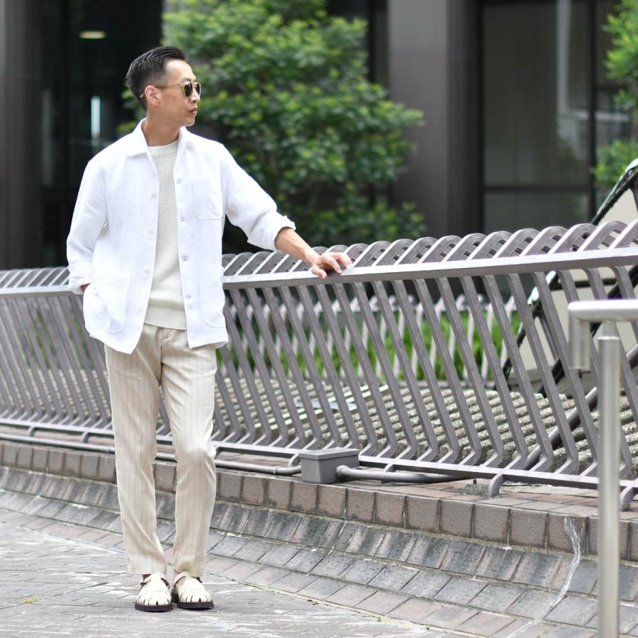 【FINAL SALE】HEREU【へリュー】フィッシャーマン クロッグ サンダル Canya Sport Leather CUSTARD カスタードホワイト | HEREU | 09