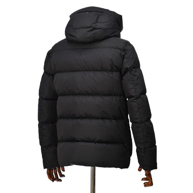 HERNO【ヘルノ】フーデッドショートブルゾン PI001140U 12004 9389 ナイロン ネイビーの画像