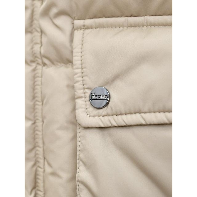 HERNO【ヘルノ】フードショートブルゾン PI001140U 12004 1985 ナイロン ベージュ | HERNO | 08