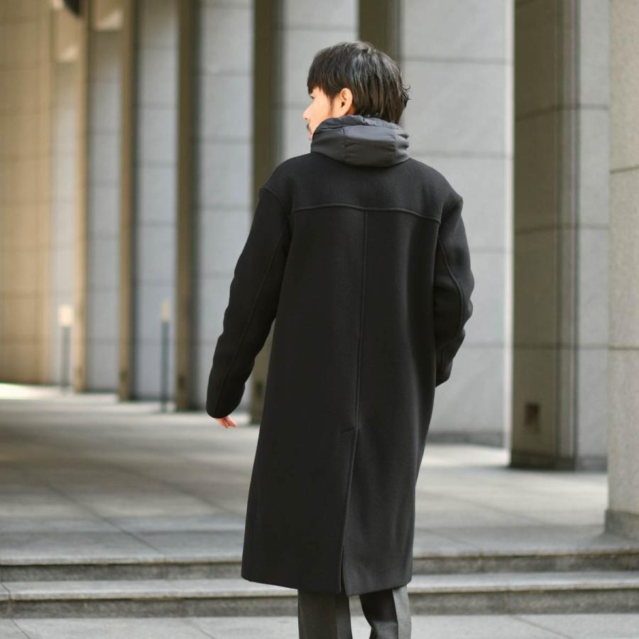 HERNO カシミヤ 100% チェスターコート ブラック サイズ46 HERNO カシミヤ 100% チェスターコート ブラック サイズ46