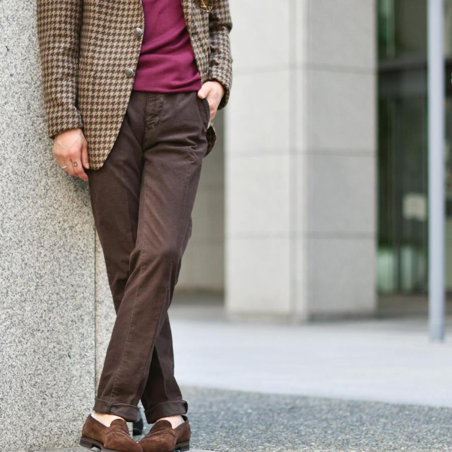 INCOTEX SLACKS【インコテックス スラックス】ノープリーツパンツ 