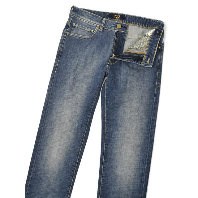 INCOTEX BLUE DIVISION【インコテックス ブルー ディヴィジョン】デニムパンツ BDPS0003 02615W5 005 コットン ストレッチ ウォッシュドデニム ブルー | INCOTEX | 02