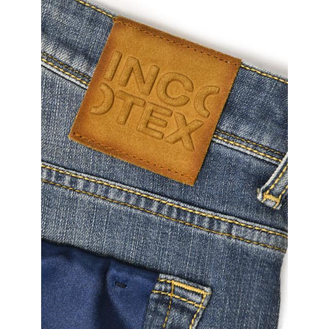 INCOTEX BLUE DIVISION【インコテックス ブルー ディヴィジョン】デニムパンツ BDPS0003 02615W5 005 コットン ストレッチ ウォッシュドデニム ブルー | INCOTEX | 05