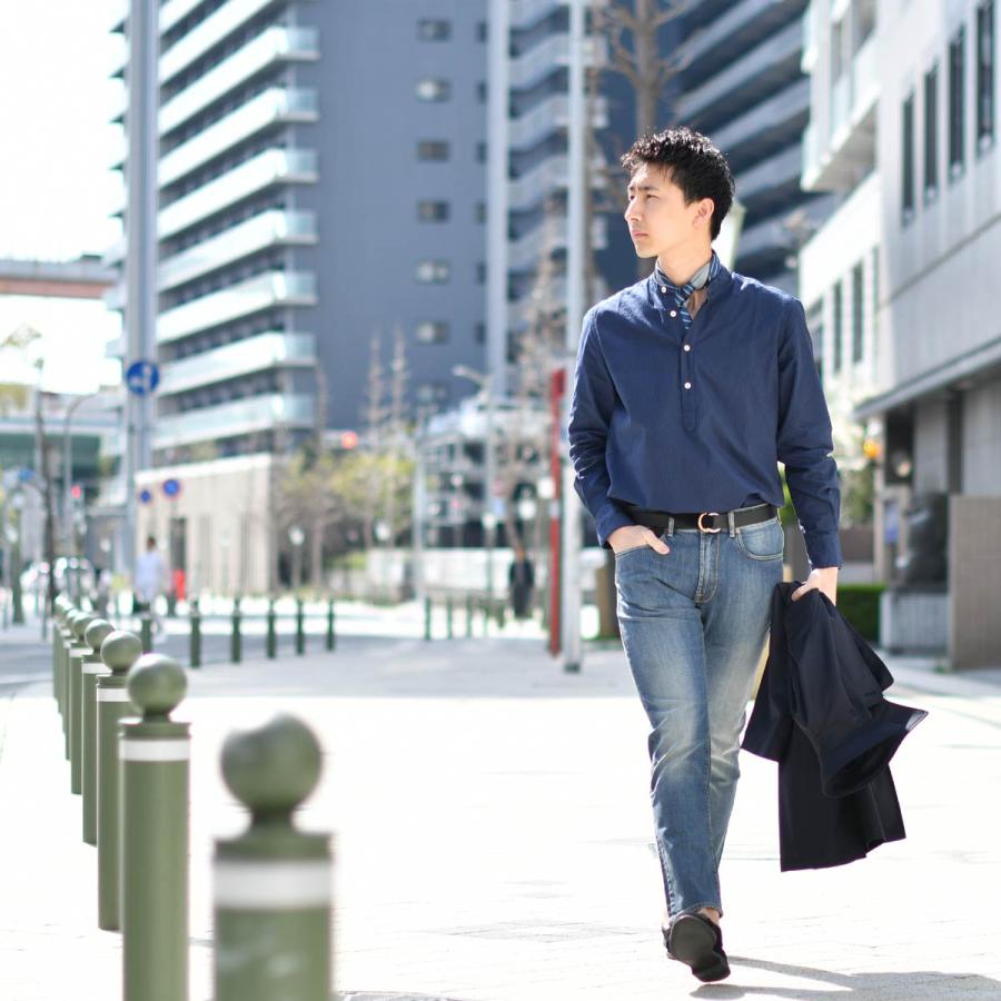 INCOTEX BLUE DIVISION【インコテックス ブルー ディヴィジョン】デニムパンツ BDPS0003 02615W5 005 コットン ストレッチ ウォッシュドデニム ブルー | INCOTEX | 07