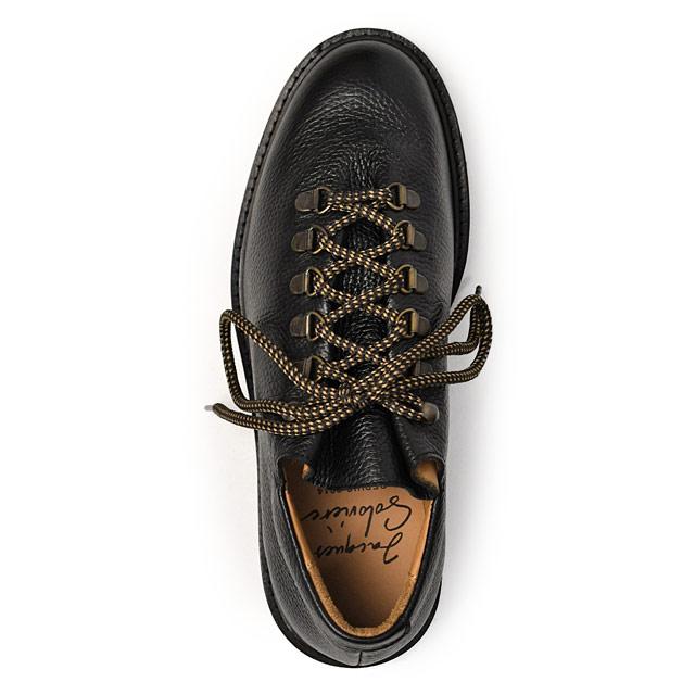 JACQUES SOLOVIERE【ジャック・ソロヴィエール】マウンテンブーツ RASMUS LUG GRAINED CALF ブラック |  | 01