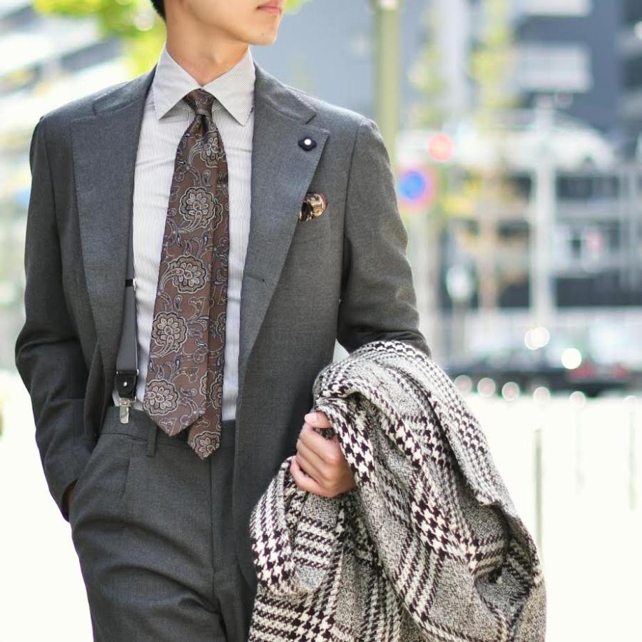 【size48】LARDINI【ラルディーニ】シングルスーツ JW851AQ IRS59407 950 ヴァージンウール ストレッチ グレー | LARDINI | 10