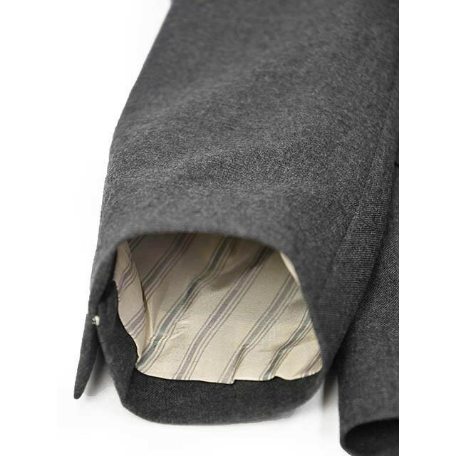 【size48】LARDINI【ラルディーニ】シングルスーツ JW851AQ IRS59407 950 ヴァージンウール ストレッチ グレー | LARDINI | 05