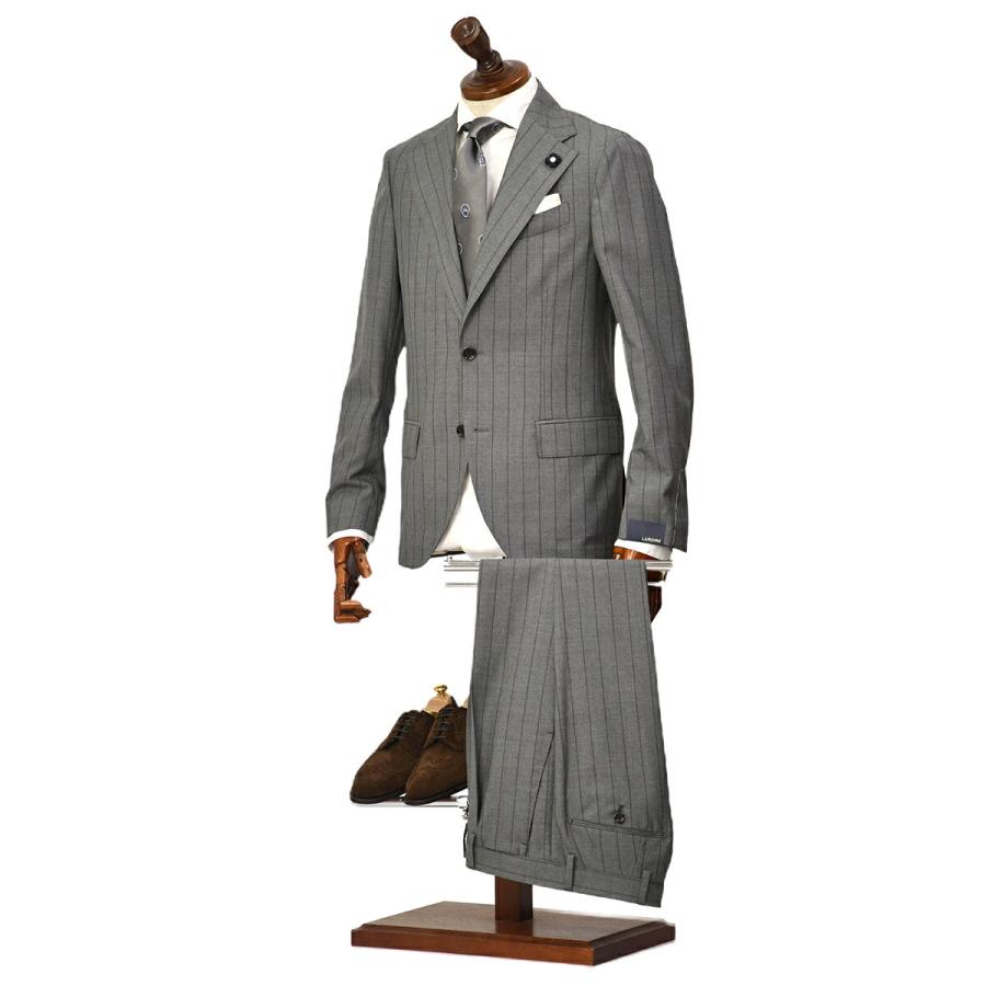 50％OFF】【size46】LARDINI【ラルディーニ】シングルスーツ 0740AQ 