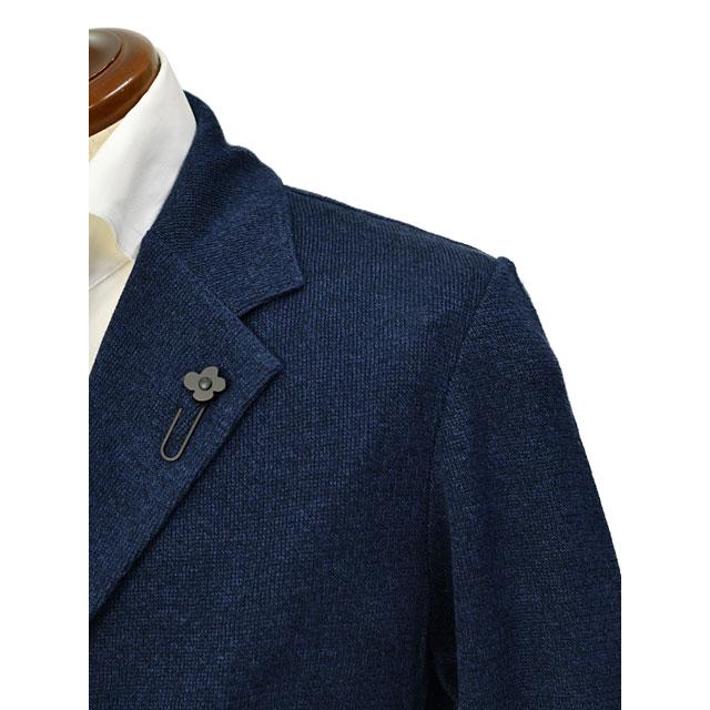 LARDINI【ラルディーニ】ニットジャケット LJM56 EQ62005 850 リネン コットン ブルー | LARDINI | 03