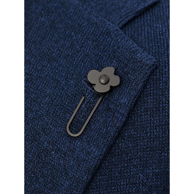 LARDINI【ラルディーニ】ニットジャケット LJM56 EQ62005 850 リネン コットン ブルー | LARDINI | 04