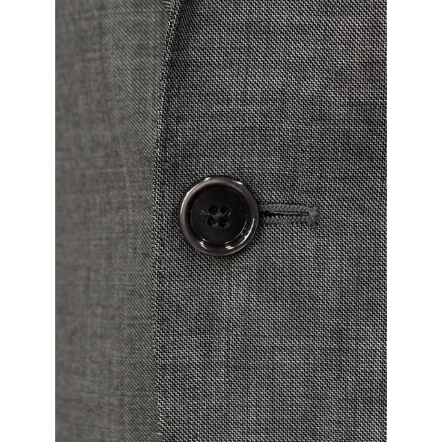 LARDINI【ラルディーニ】シングルスーツ 6107AQ IVSF63415 920 ADVANCE ヴァージンウール シャークスキン グレー | LARDINI | 06
