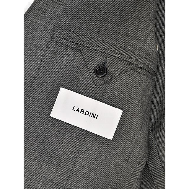 LARDINI【ラルディーニ】シングルスーツ 6107AQ IVSF63415 920 ADVANCE ヴァージンウール シャークスキン グレー | LARDINI | 07
