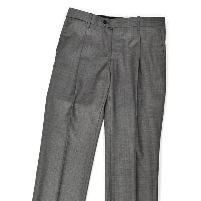 LARDINI【ラルディーニ】シングルスーツ 6107AQ IVSF63415 920 ADVANCE ヴァージンウール シャークスキン グレー | LARDINI | 08