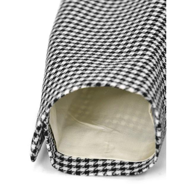 LARDINI【ラルディーニ】シングルジャケット 6202Q IF64506 100NE ROMA ウール コットン 千鳥 ブラック×ホワイトの画像