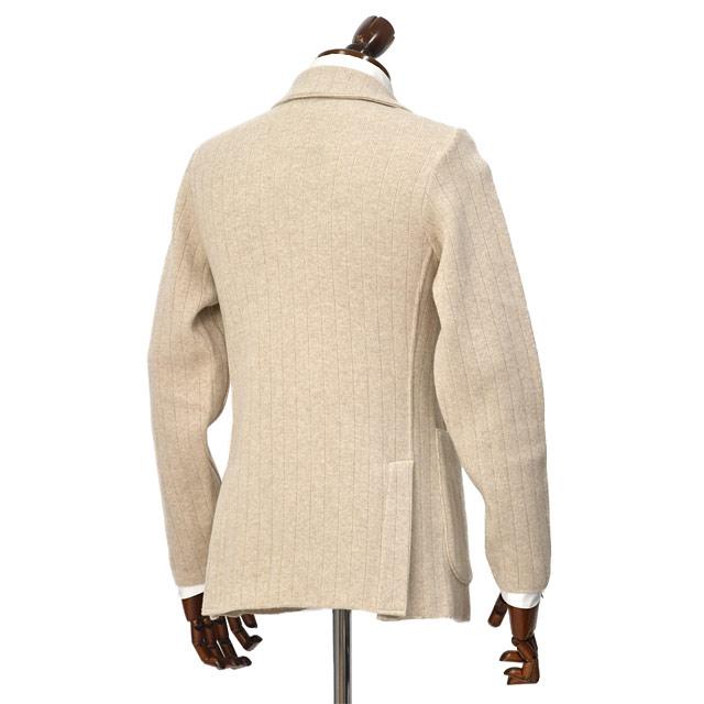 LARDINI【ラルディーニ】ニットジャケット LJM56J AA65004 150 ウール カシミヤ ベージュの画像