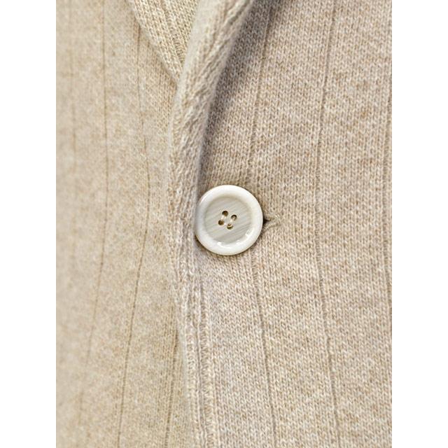 LARDINI【ラルディーニ】ニットジャケット LJM56J AA65004 150 ウール カシミヤ ベージュの画像